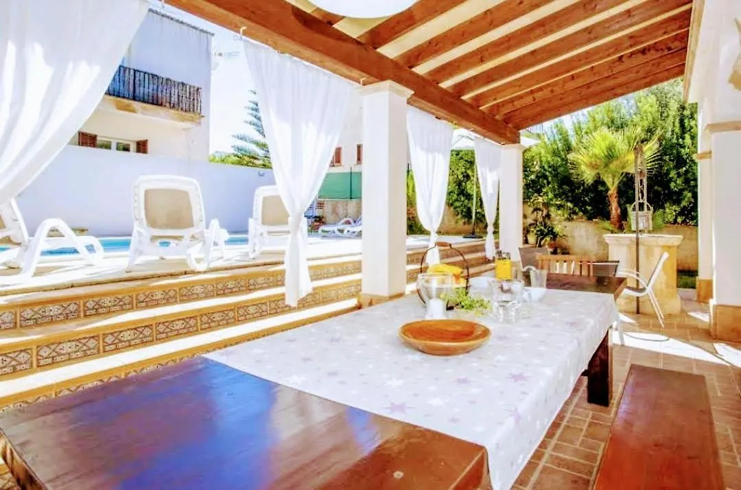 Villa Palomita Con Piscina Privada Son Serra de Marina 0*,